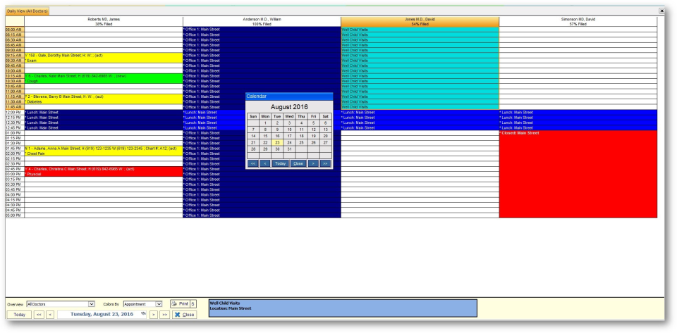screenshot of MDsuite EHR